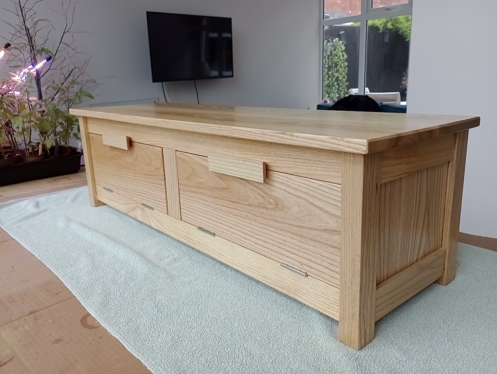 Ash TV stand